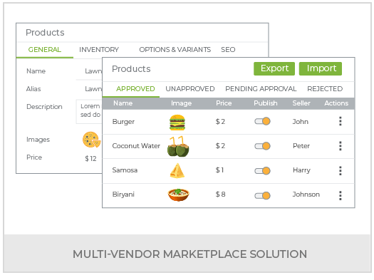 Create Food Delivery Marketplace