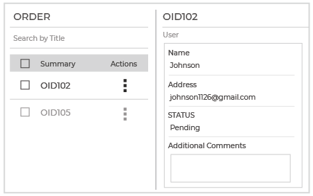 Delivery management software interface powered by StoreHippo with option to add order related comments by delivery boys.