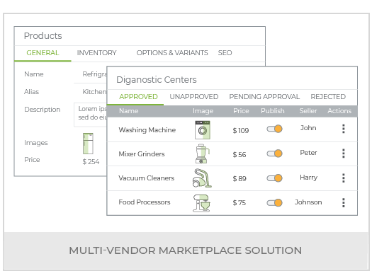 Create Kitchen & Home Appliances Multi Vendor Marketplace