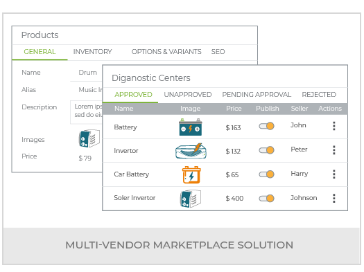 Create Inverter And Batteries Multi Vendor Marketplace