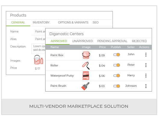 Create A Paints & Home Painting Multi Vendor Marketplace