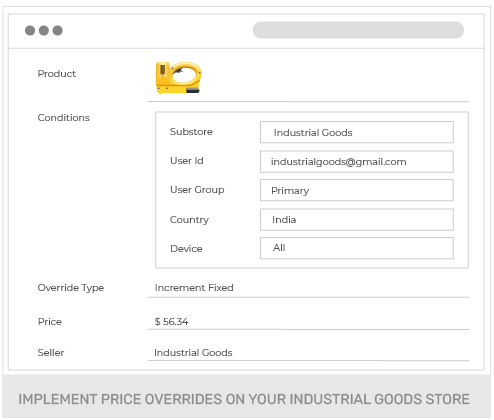 Build An Industrial Goods Wholesale Online Store