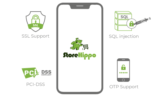 Online Store powered by secure ecommerce platform StoreHippo with PCI DSS compliance and other security features.