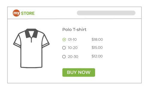 A B2B website admin panel showing 3 sellers & pricing comparison feature offered by StoreHippo B2B ecommerce solutions.