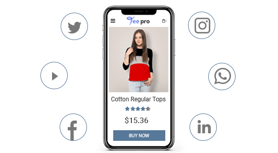 Build an online store  powered by StoreHippo to sell T shirt omnichannel