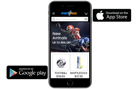 Selling sports equipment online outlet