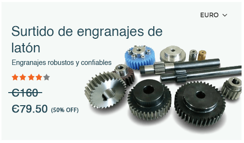 Multilingual ecommerce store for gears built using StoreHippo ecommerce platform.