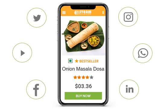 Build a foods and drinks online store with an omnichannel presence with StoreHippo omnichannel solution