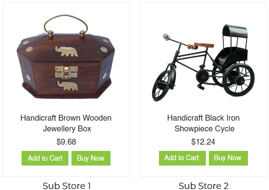 Create multiple sub-stores for online handicraft business using StoreHippo ecommerce platform.