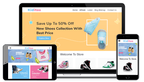 Sell Kids Shoes Online Build An Online Store Free StoreHippo