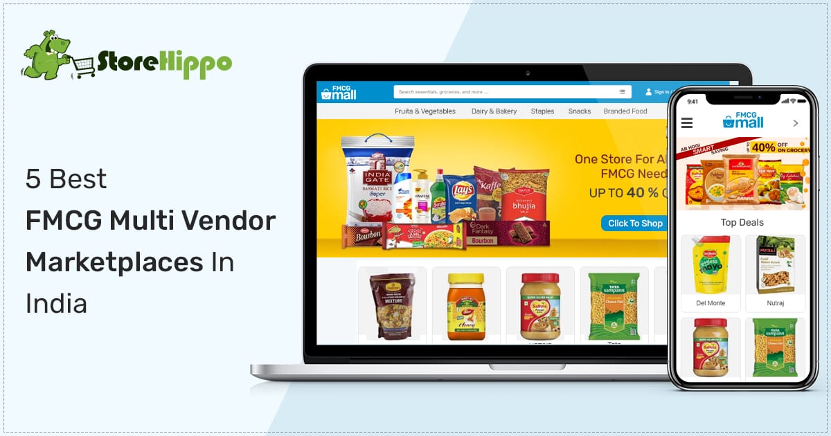 Top 5 FMCG Multi Vendor Marketplaces in India 2024 | StoreHippo