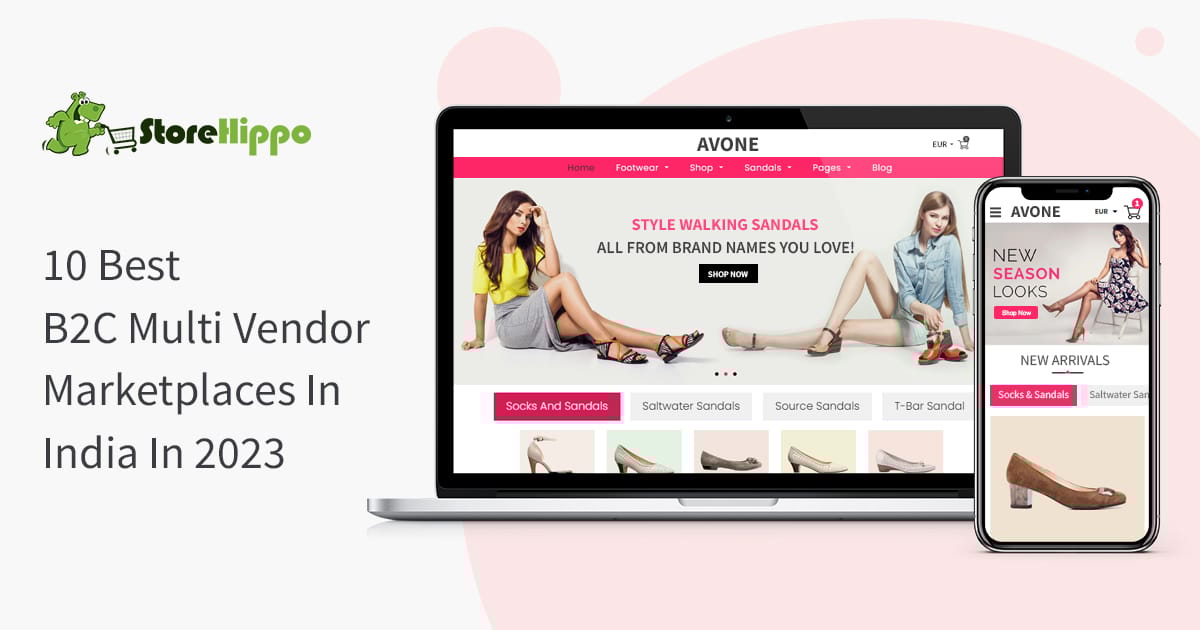 Top 10 best B2C multi vendor marketplaces in India in 2023 | StoreHippo