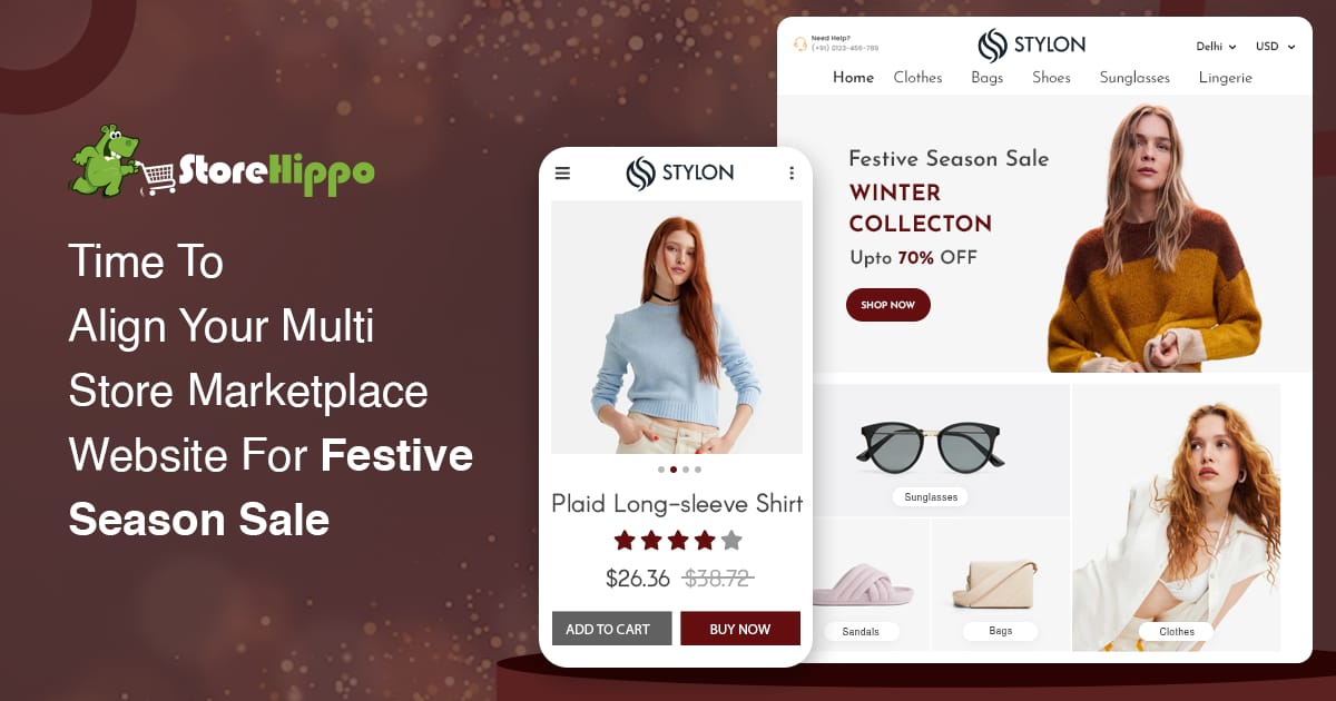 How To Align your Multi Store Marketplace Website For Festive Season Sale | StoreHippo