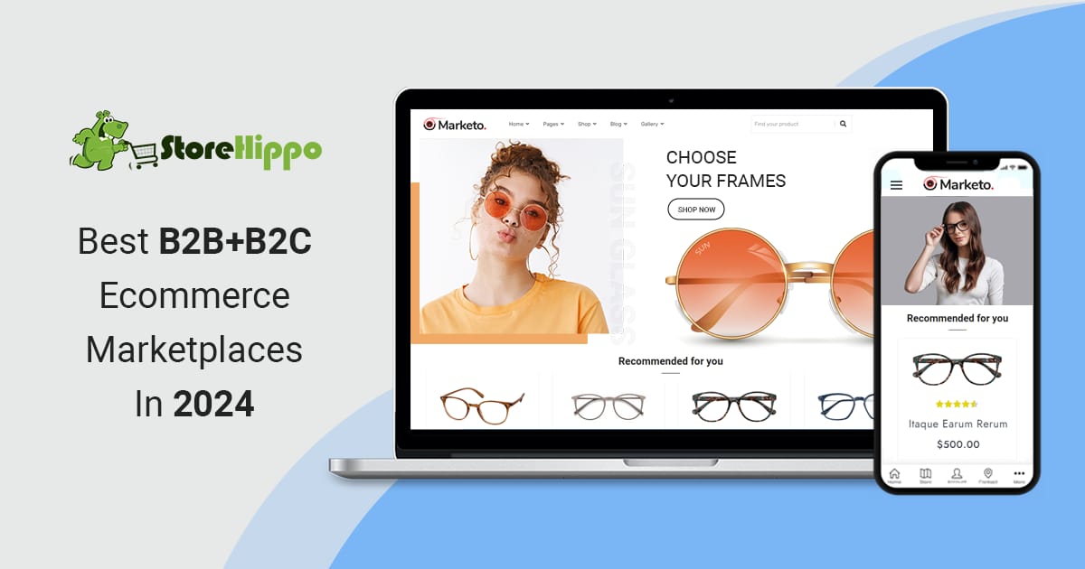 Top 10 Ecommerce Marketplaces in India 2024 (B2B+B2C) | StoreHippo