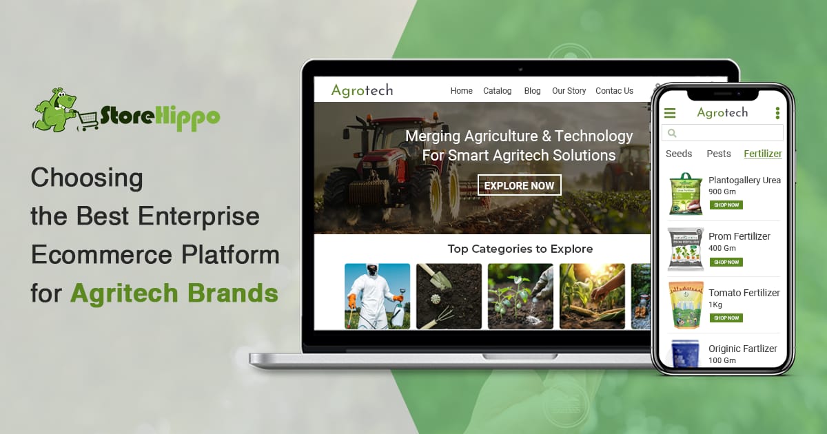 10 Non-Negotiable Features of The Best Enterprise Ecommerce Platform for Agritech Brands | StoreHippo