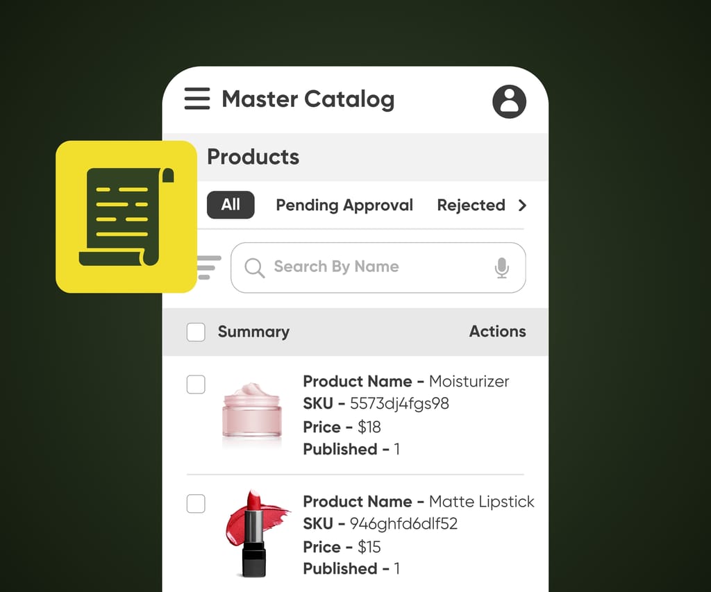 Master Catalogue And Central Admin