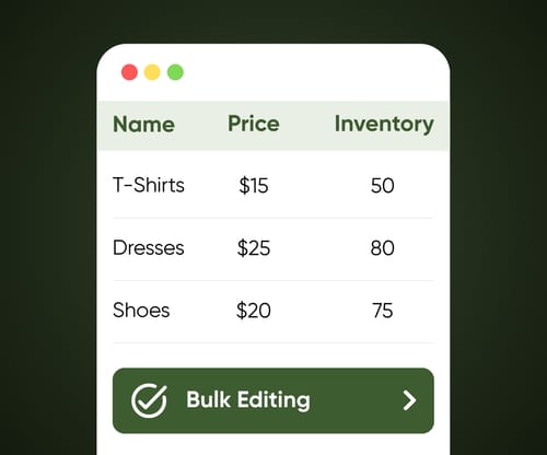 Manage Bulk Orders