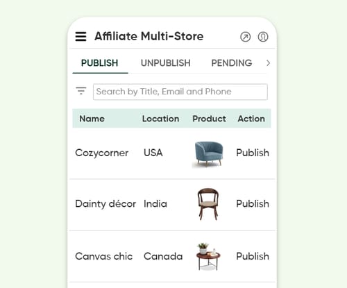 Geolocation-Based Stores