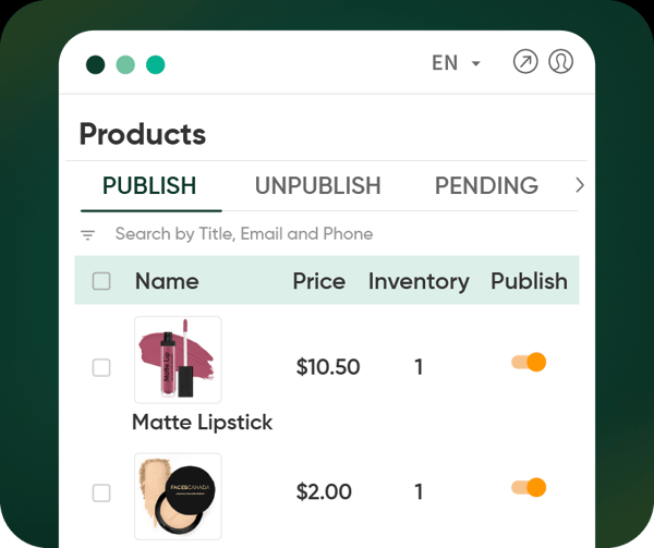 Master Catalogue