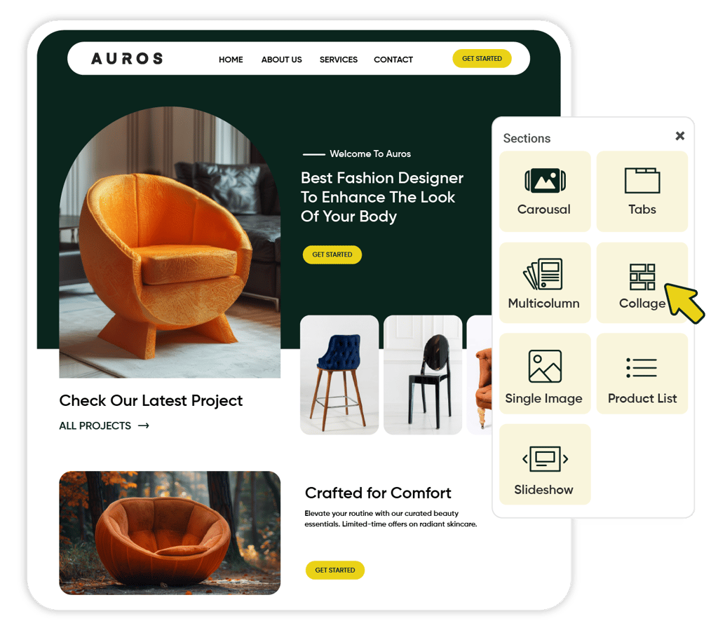 Effortlessly Reinvent Your Storefront Anytime Effortlessly Reinvent Your Storefront Anytime