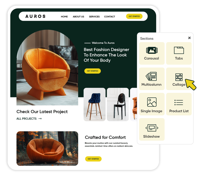 Effortlessly Reinvent Your Storefront Anytime