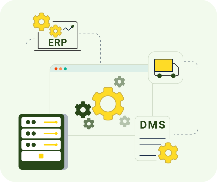 Seamless DMS And ERP Integrations