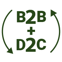 B2B + D2C Hyperlocal Model 