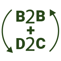 B2B+D2C Multi store