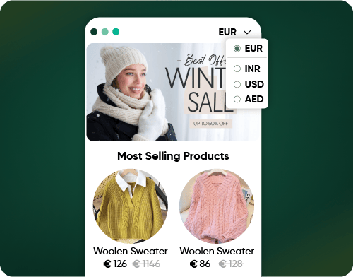 Multi-Currency Brand  Store