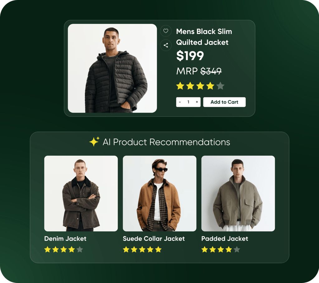 Real Time AI Recommendations