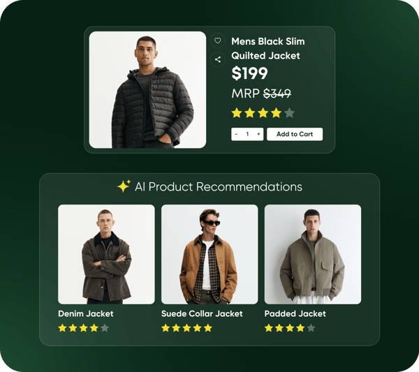 Real Time AI Recommendations