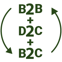B2B + D2C/B2C Stores