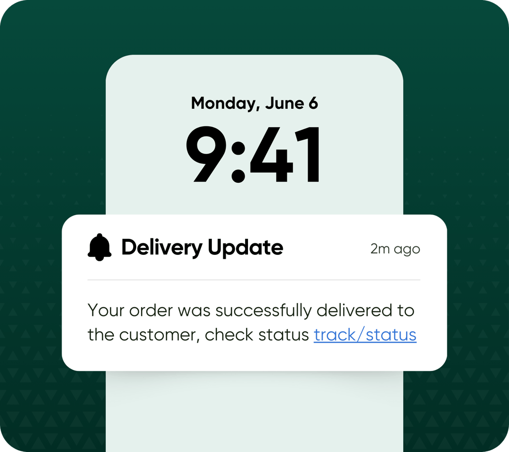 Order Updates, Verification And Feedback