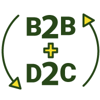 Hybrid B2B + D2C International Commerce