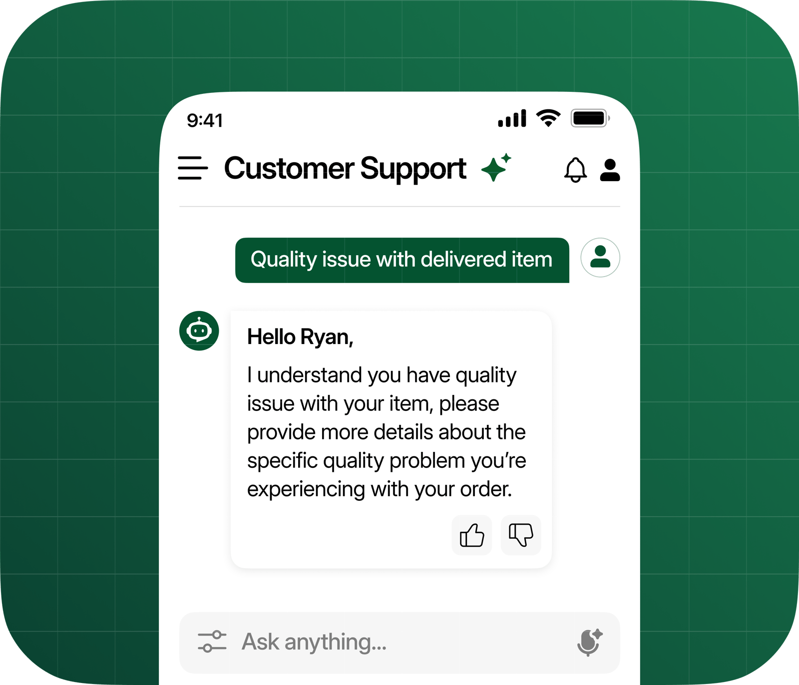 Customer Support AI