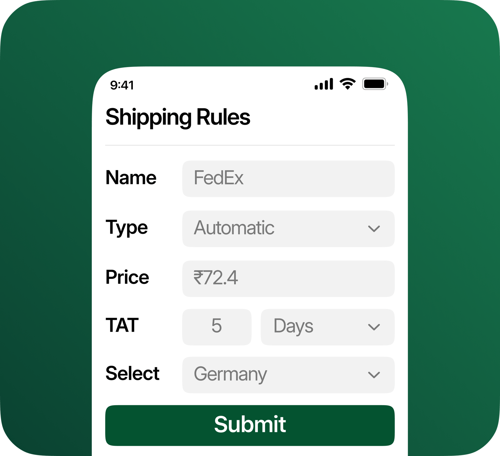 Smart Shipping Rules