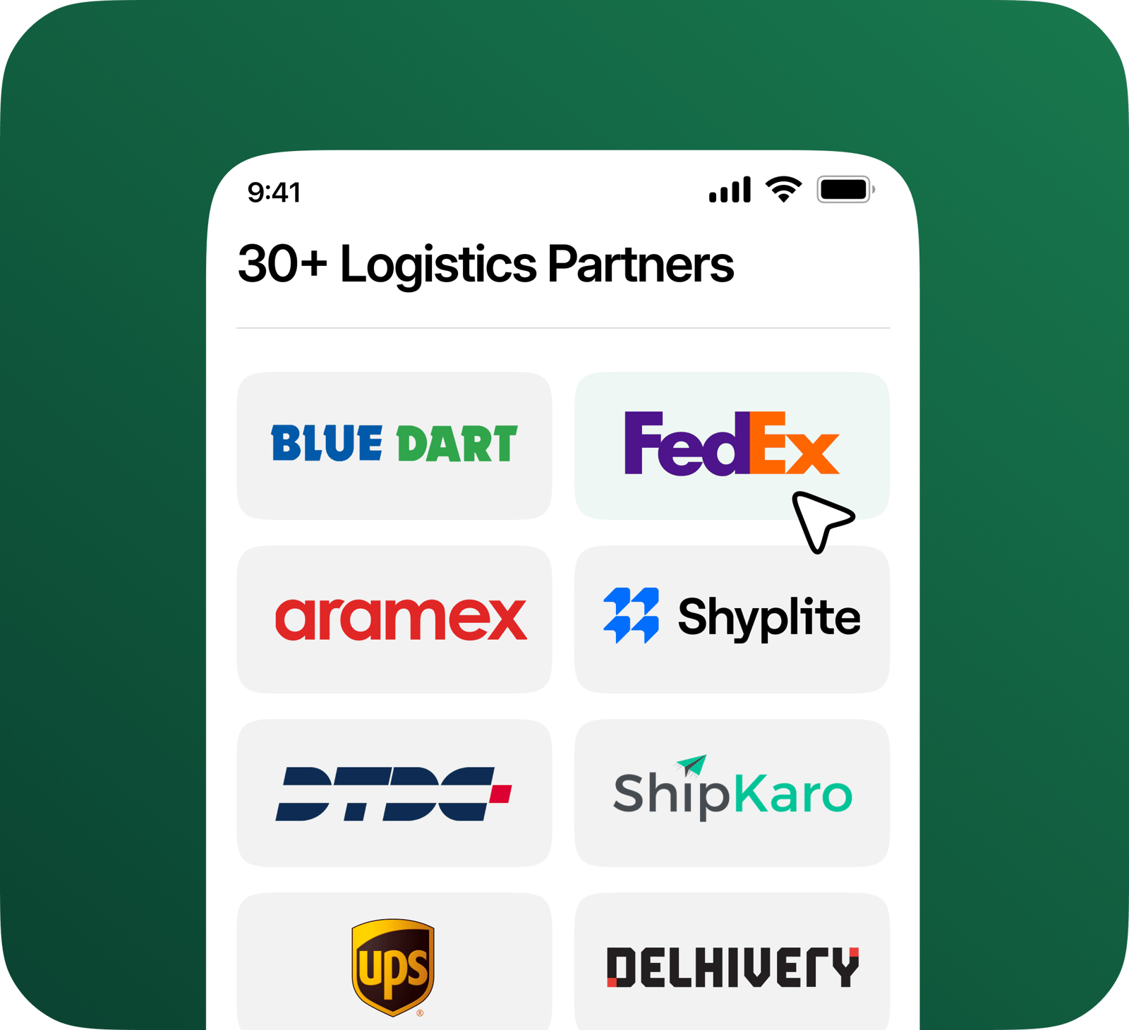 Multiple Logistics Partners