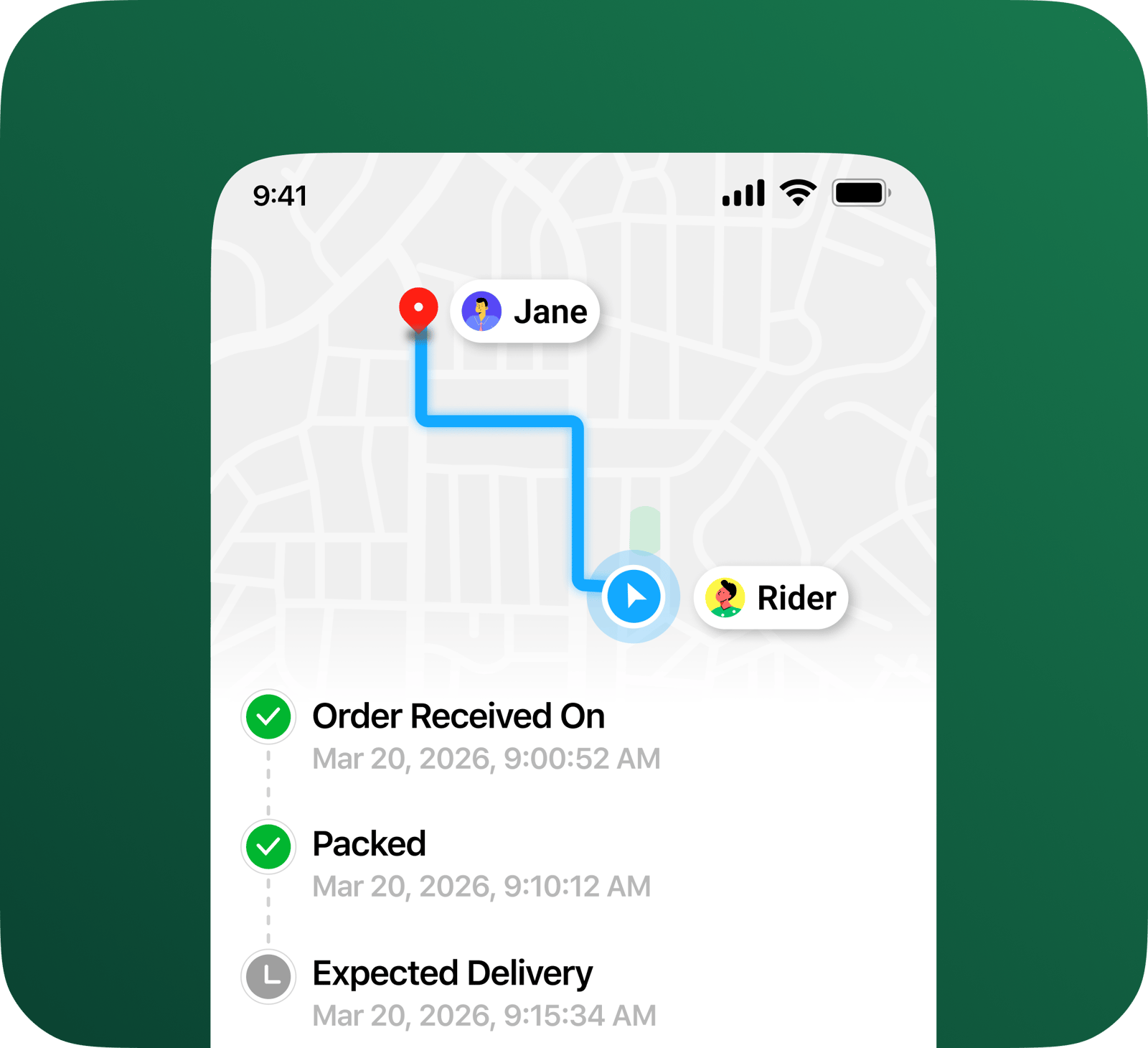 End-to-End Tracking 