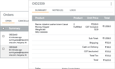 StoreHippo's inbuilt tax-engine with full support for automatic GST tax calculations. StoreHippo's inbuilt tax-engine with full support for GST complaint invoices.