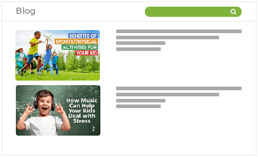 StoreHippo's inbuilt blog engine with feature to create any number of blog posts.