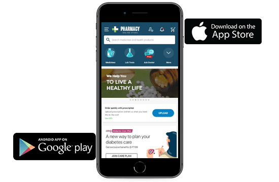 StoreHippo ecommerce platform helps in building Android and iOS mobile apps for online pharmacy.