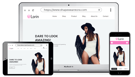 Device optimised online store body shaper for women designed using 100+ proffessional themes offered by StoreHippo