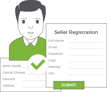 Quick and easy vendor registration