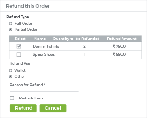 Returns and  Refunds
